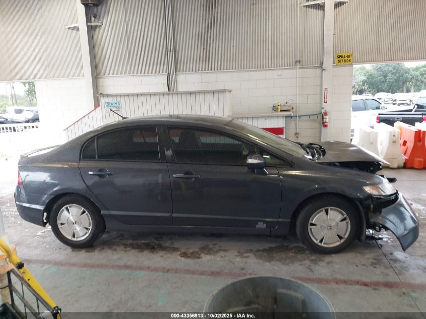 2006 Honda Civic Hybrid VIN: JHMFA36216S023509 Lot: 43356913