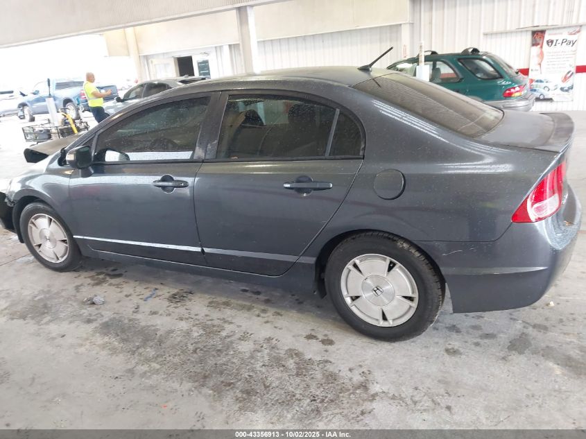 2006 Honda Civic Hybrid VIN: JHMFA36216S023509 Lot: 43356913