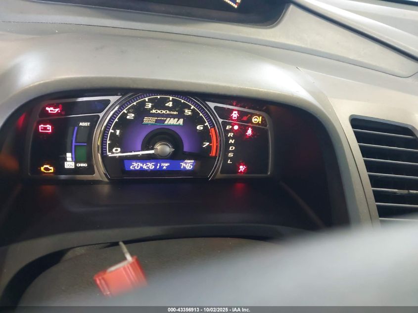 2006 Honda Civic Hybrid VIN: JHMFA36216S023509 Lot: 43356913