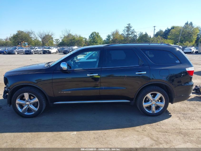 2012 Dodge Durango Citadel VIN: 1C4SDJET6CC286168 Lot: 43356919