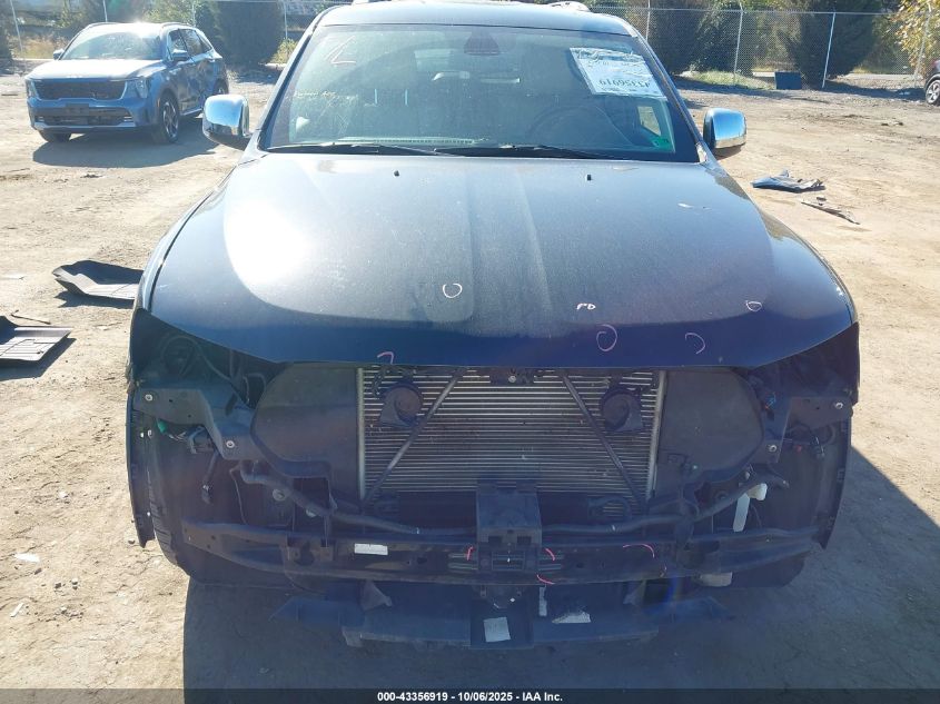 2012 Dodge Durango Citadel VIN: 1C4SDJET6CC286168 Lot: 43356919