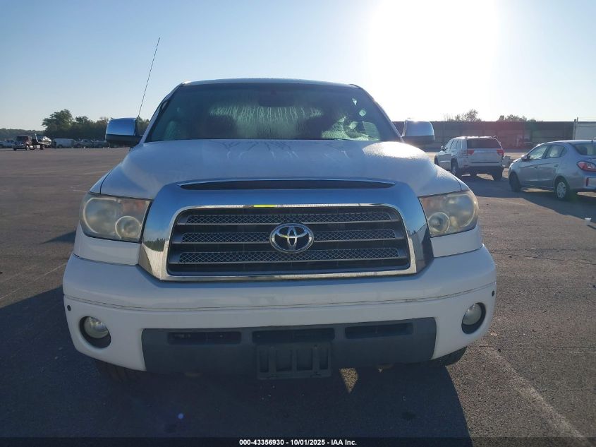2008 Toyota Tundra Limited 5.7L V8 VIN: 5TFDV58108X072820 Lot: 43356930