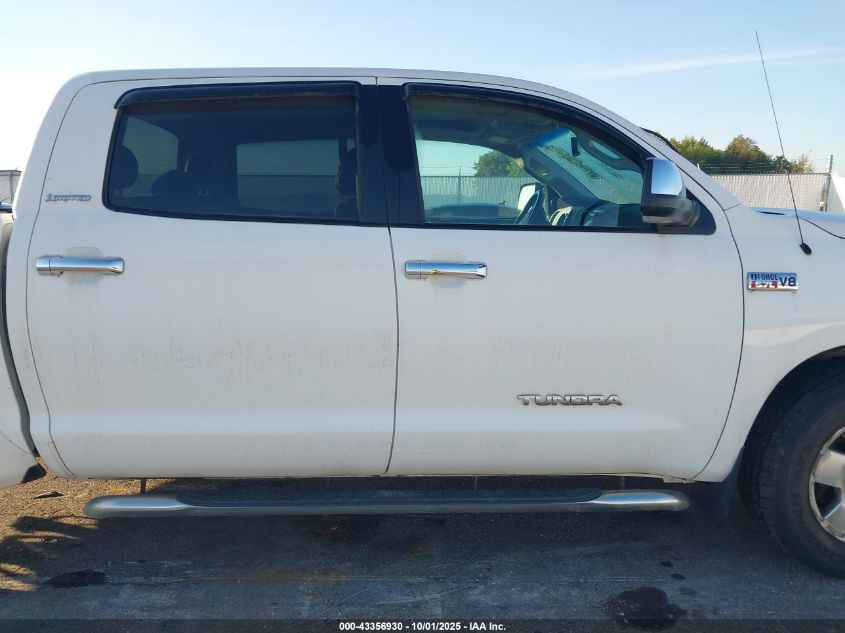 2008 Toyota Tundra Limited 5.7L V8 VIN: 5TFDV58108X072820 Lot: 43356930