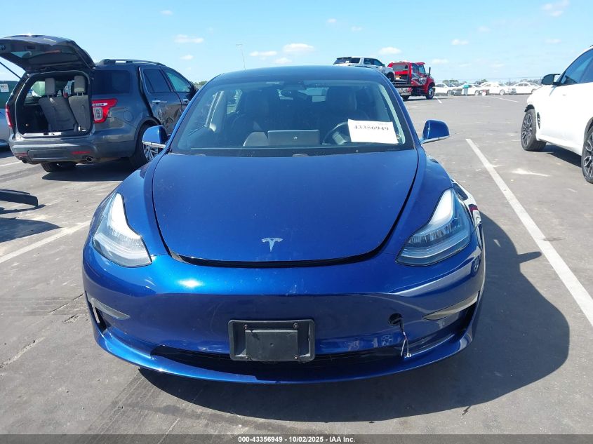 2020 Tesla Model 3 Standard Range Plus Rear-Wheel Drive/Standard Range Rear-Wheel Drive VIN: 5YJ3E1EAXLF796932 Lot: 43356949