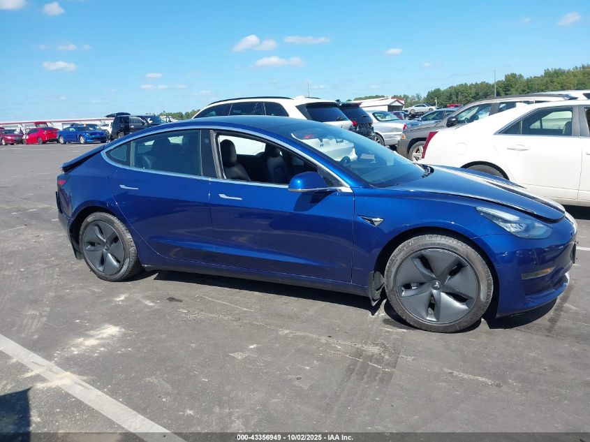 2020 Tesla Model 3 Standard Range Plus Rear-Wheel Drive/Standard Range Rear-Wheel Drive VIN: 5YJ3E1EAXLF796932 Lot: 43356949