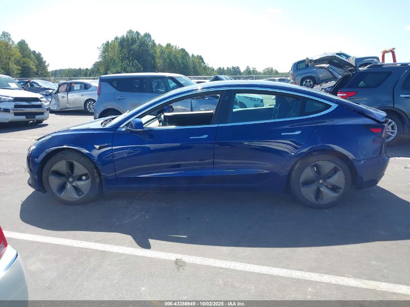 2020 Tesla Model 3 Standard Range Plus Rear-Wheel Drive/Standard Range Rear-Wheel Drive VIN: 5YJ3E1EAXLF796932 Lot: 43356949