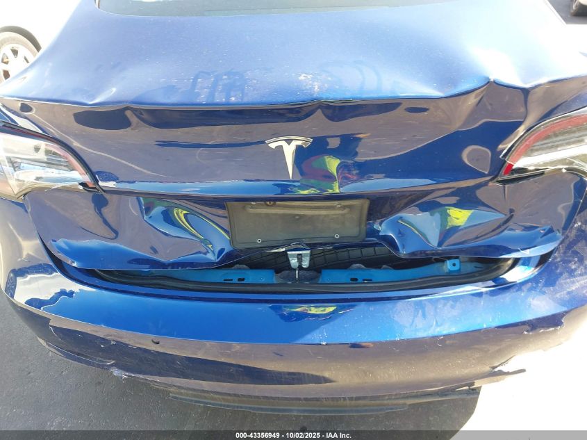 2020 Tesla Model 3 Standard Range Plus Rear-Wheel Drive/Standard Range Rear-Wheel Drive VIN: 5YJ3E1EAXLF796932 Lot: 43356949