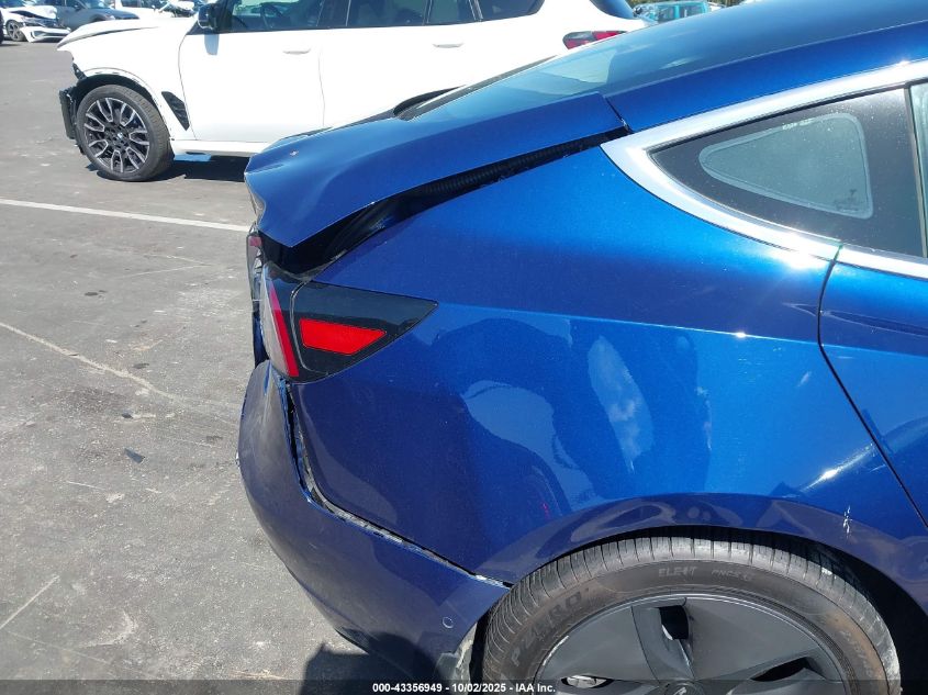 2020 Tesla Model 3 Standard Range Plus Rear-Wheel Drive/Standard Range Rear-Wheel Drive VIN: 5YJ3E1EAXLF796932 Lot: 43356949