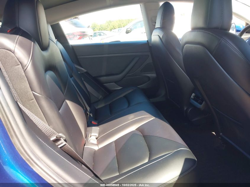 2020 Tesla Model 3 Standard Range Plus Rear-Wheel Drive/Standard Range Rear-Wheel Drive VIN: 5YJ3E1EAXLF796932 Lot: 43356949