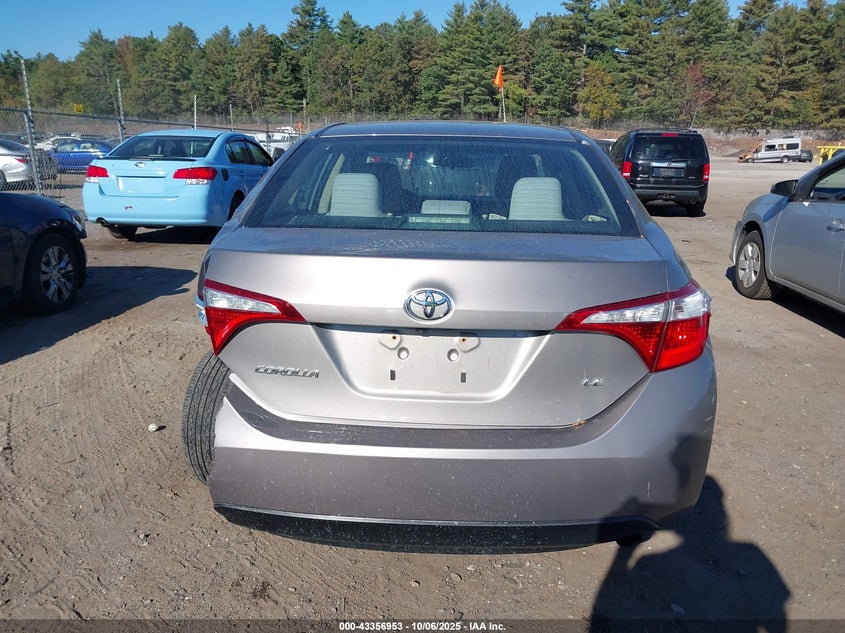 2014 TOYOTA COROLLA LE 2T1BURHE1EC152741