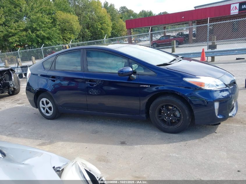 2015 Toyota Prius Three VIN: JTDKN3DU1F1949780 Lot: 43356956