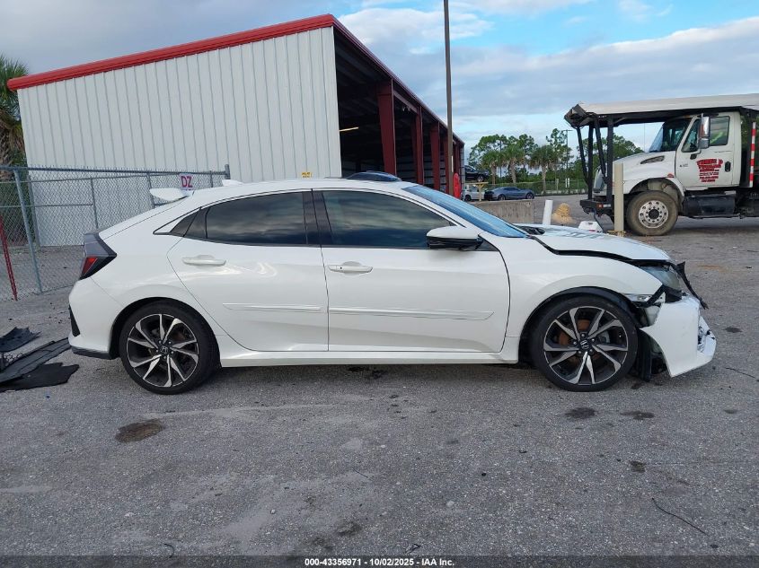 2018 Honda Civic Ex VIN: SHHFK7H52JU212722 Lot: 43356971