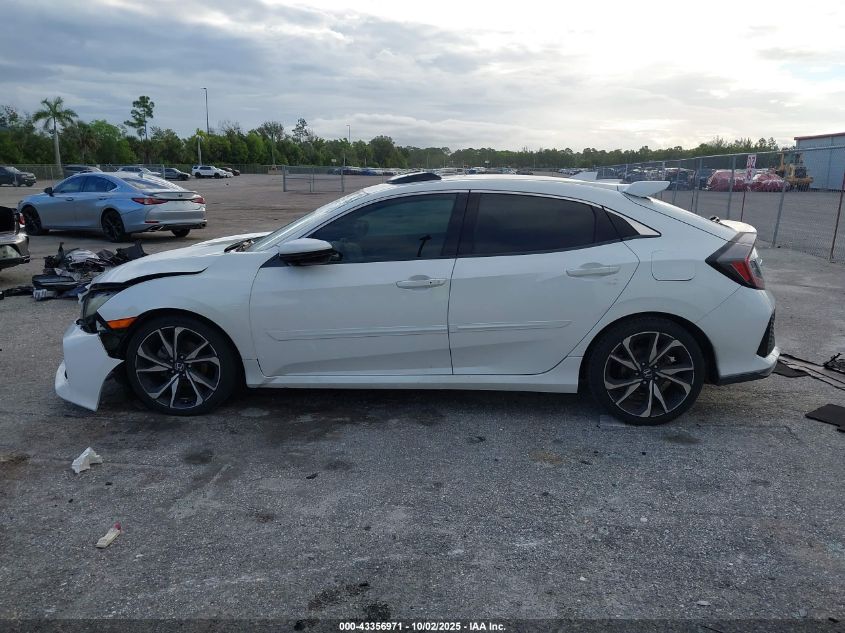 2018 Honda Civic Ex VIN: SHHFK7H52JU212722 Lot: 43356971