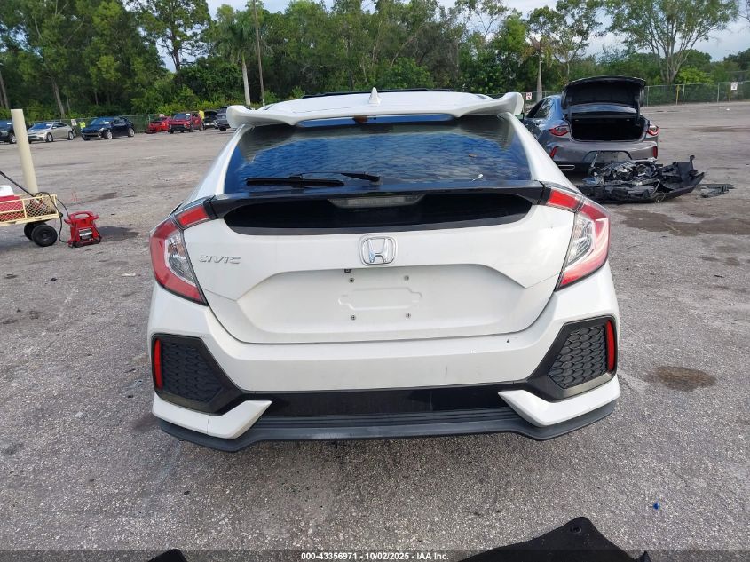 2018 Honda Civic Ex VIN: SHHFK7H52JU212722 Lot: 43356971