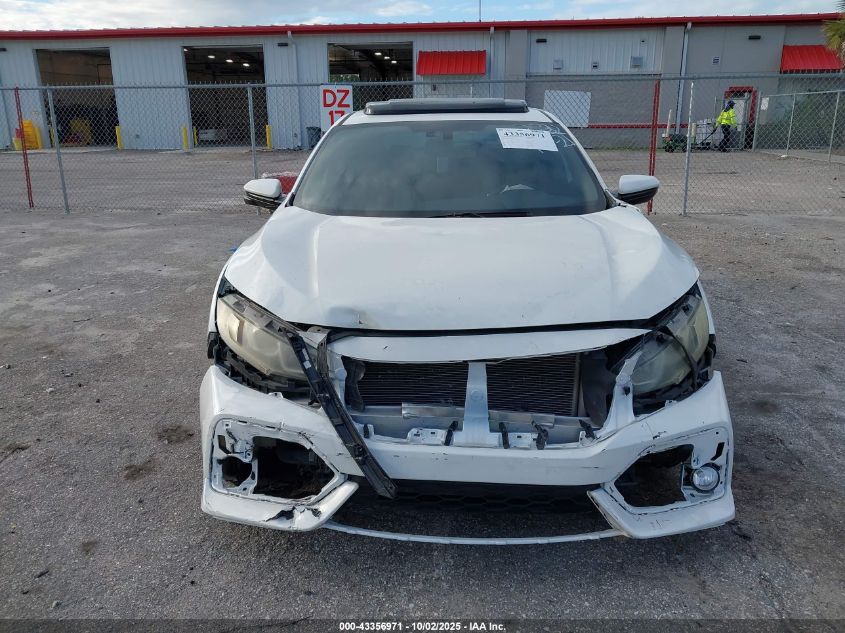 2018 Honda Civic Ex VIN: SHHFK7H52JU212722 Lot: 43356971