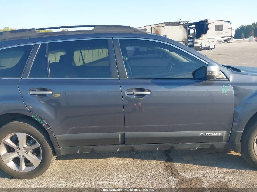 2014 Subaru Outback 2.5I Limited VIN: 4S4BRBPC4E3281344 Lot: 43356991