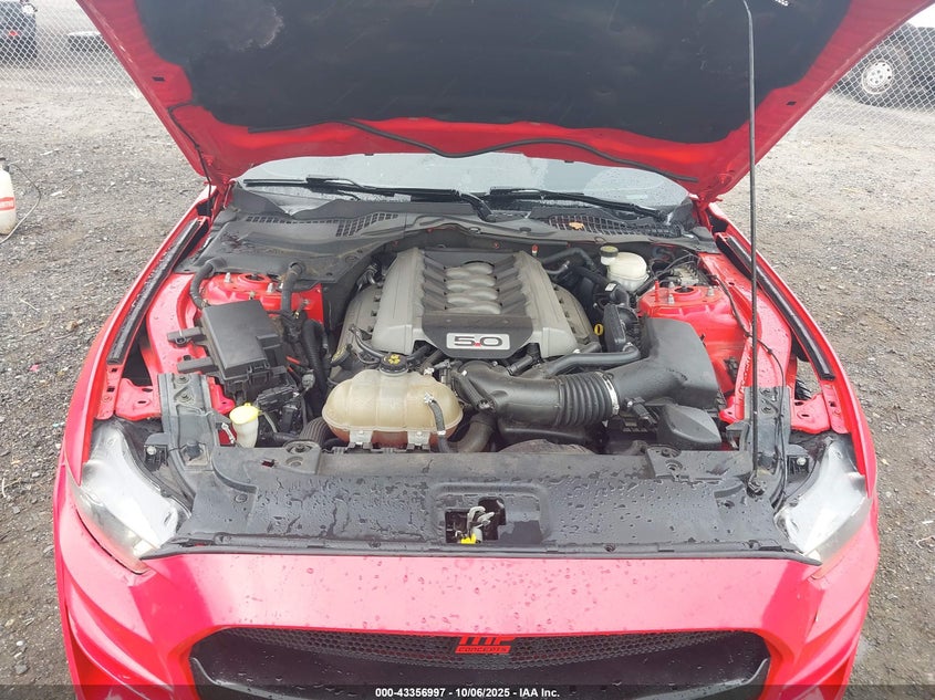 2017 Ford Mustang Gt Premium VIN: 1FA6P8CF5H5208318 Lot: 43356997