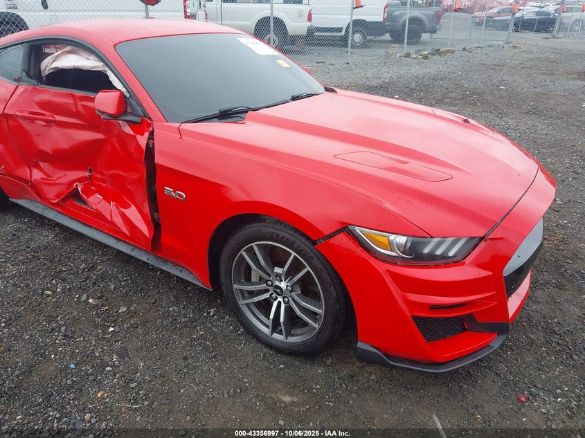 2017 Ford Mustang Gt Premium VIN: 1FA6P8CF5H5208318 Lot: 43356997