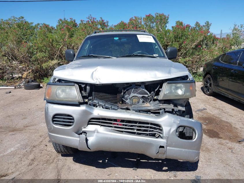 2000 Mitsubishi Montero Sport Ls/Xls VIN: JA4MT31H9YP809525 Lot: 43357004