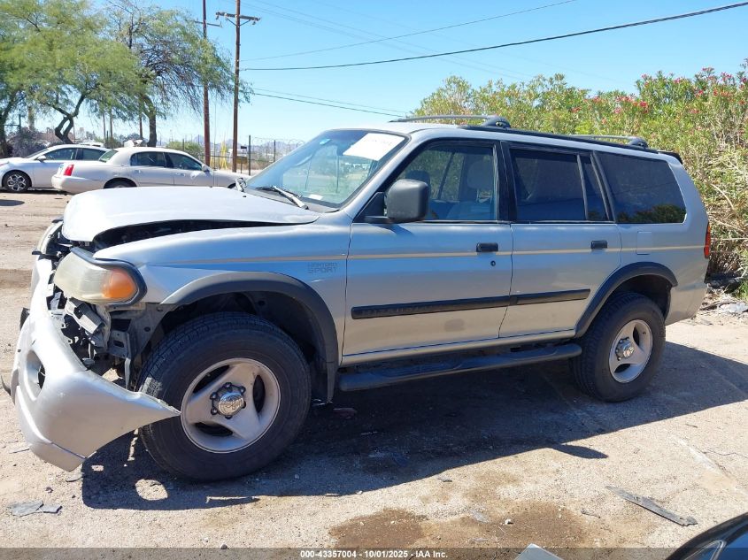 2000 Mitsubishi Montero Sport Ls/Xls VIN: JA4MT31H9YP809525 Lot: 43357004