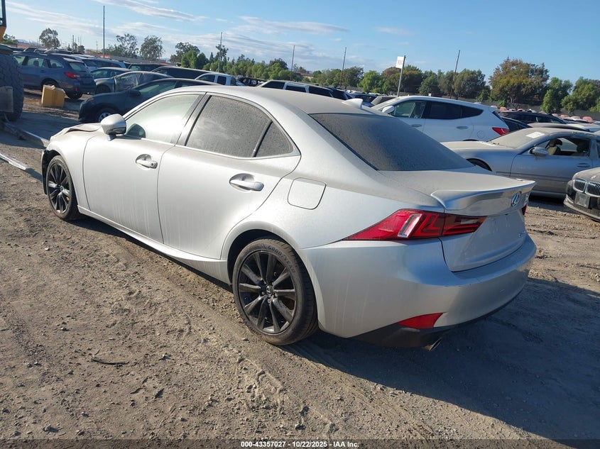 Vin: jthbf1d29f5062547, lot: 43851748, lexus is 250 20153