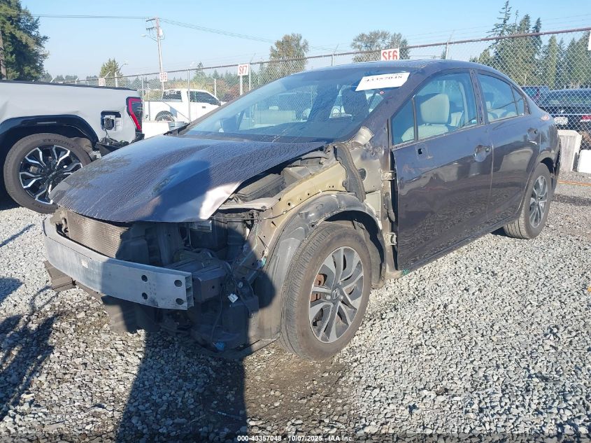 2015 Honda Civic Ex VIN: 2HGFB2F80FH533503 Lot: 43357048