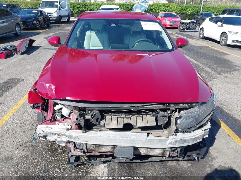 2021 Honda Accord Lx VIN: 1HGCV1F13MA028414 Lot: 43357057