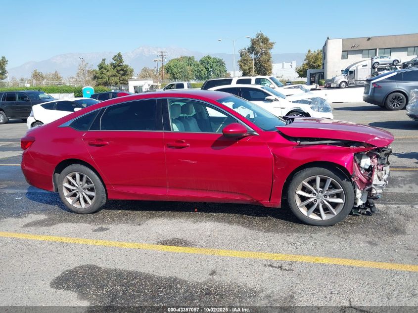 2021 Honda Accord Lx VIN: 1HGCV1F13MA028414 Lot: 43357057