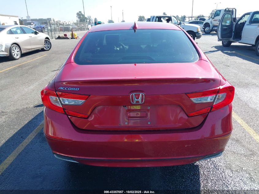 2021 Honda Accord Lx VIN: 1HGCV1F13MA028414 Lot: 43357057