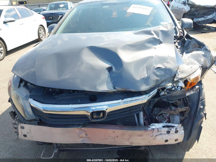 2012 Honda Civic Ex VIN: 2HGFB2F88CH515410 Lot: 43357091