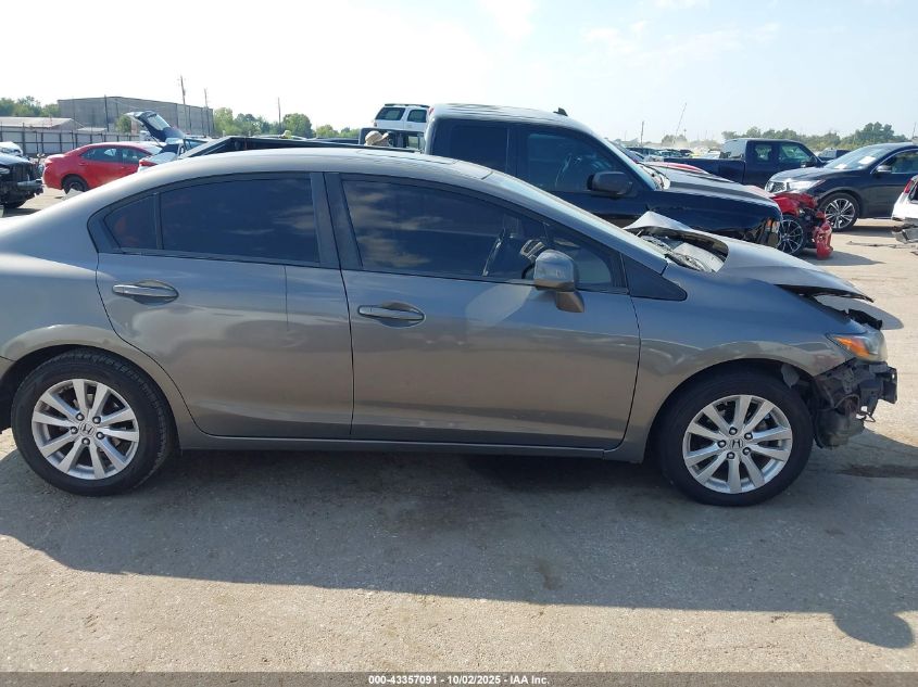 2012 Honda Civic Ex VIN: 2HGFB2F88CH515410 Lot: 43357091