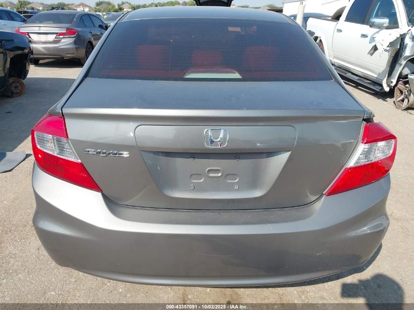 2012 Honda Civic Ex VIN: 2HGFB2F88CH515410 Lot: 43357091