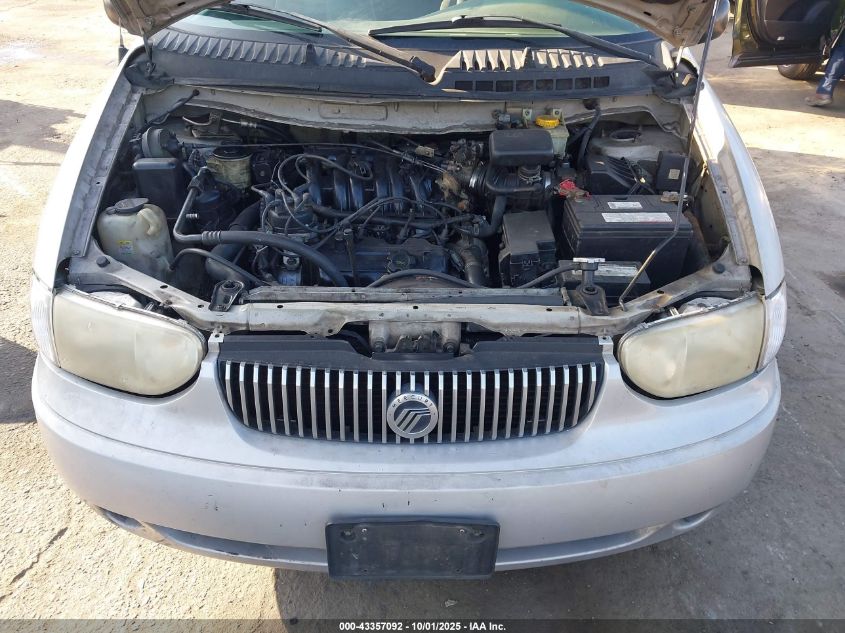 2001 Mercury Villager VIN: 4M2ZV11T21DJ01276 Lot: 43357092