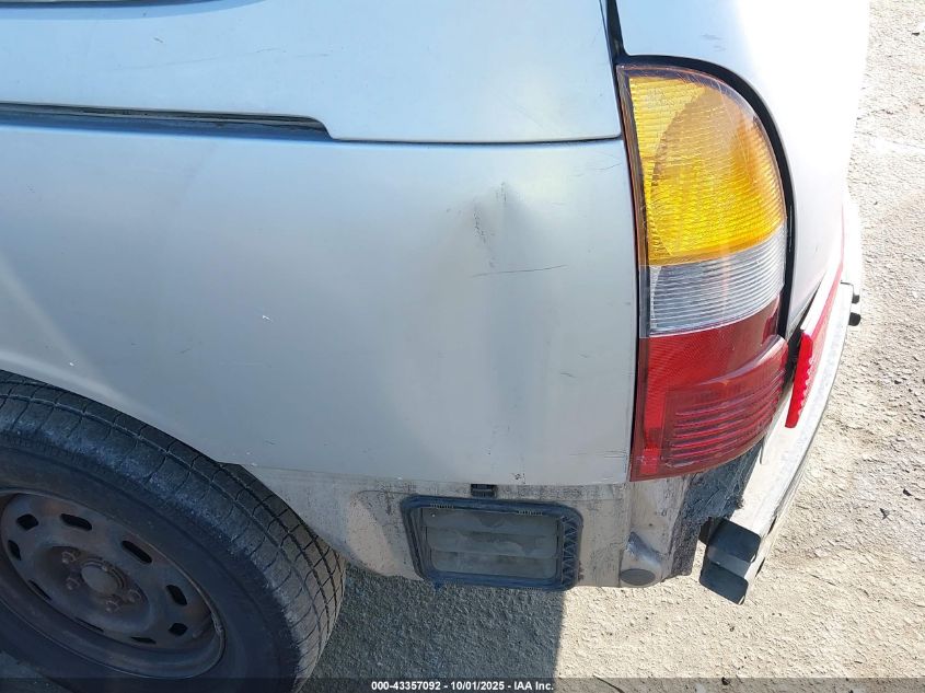 2001 Mercury Villager VIN: 4M2ZV11T21DJ01276 Lot: 43357092