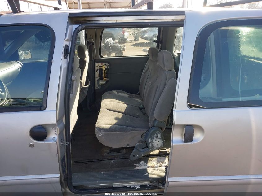 2001 Mercury Villager VIN: 4M2ZV11T21DJ01276 Lot: 43357092