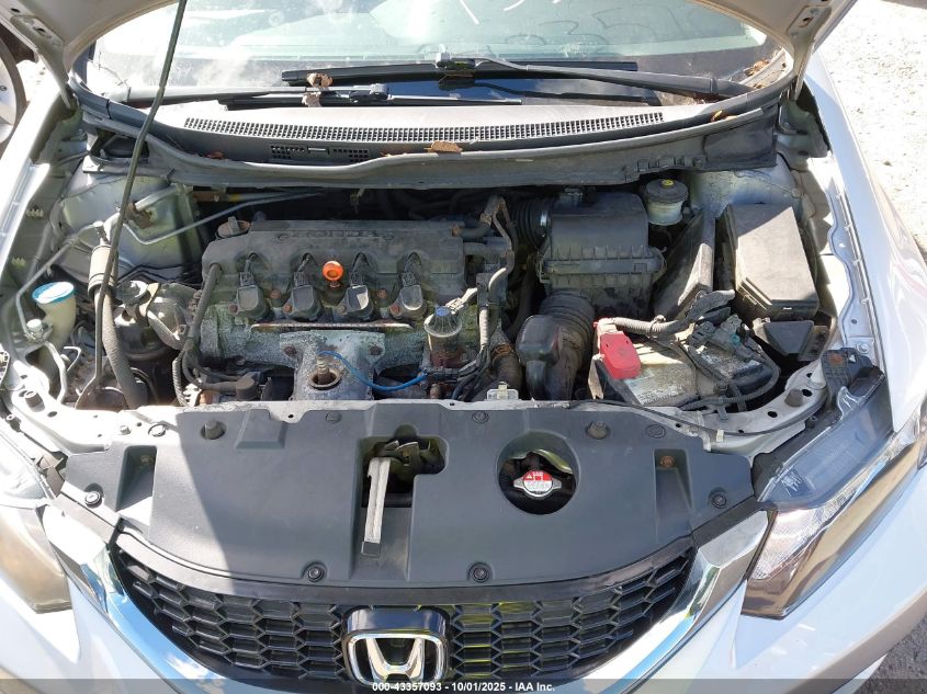 2013 Honda Civic Lx VIN: 19XFB2F56DE249919 Lot: 43357093