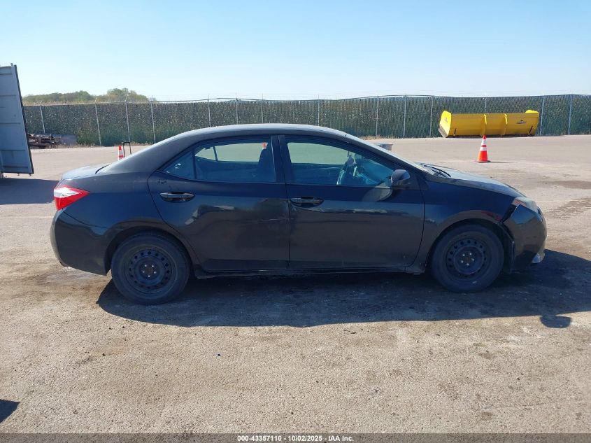 2015 Toyota Corolla Le VIN: 2T1BURHE3FC453058 Lot: 43357110