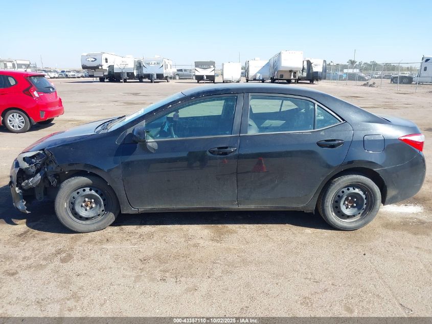 2015 Toyota Corolla Le VIN: 2T1BURHE3FC453058 Lot: 43357110