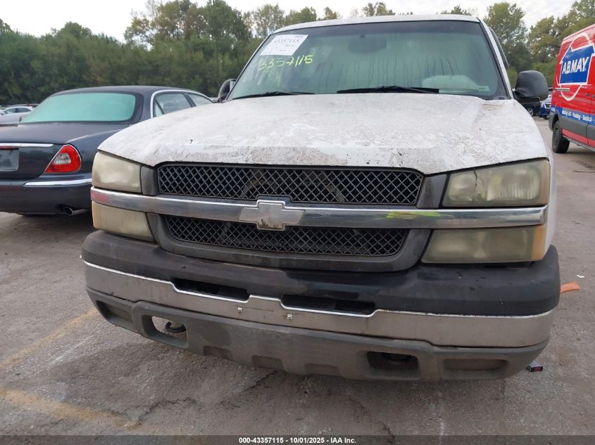2003 Chevrolet Silverado 1500 Work Truck VIN: 1GCEC14X43Z336552 Lot: 43357115