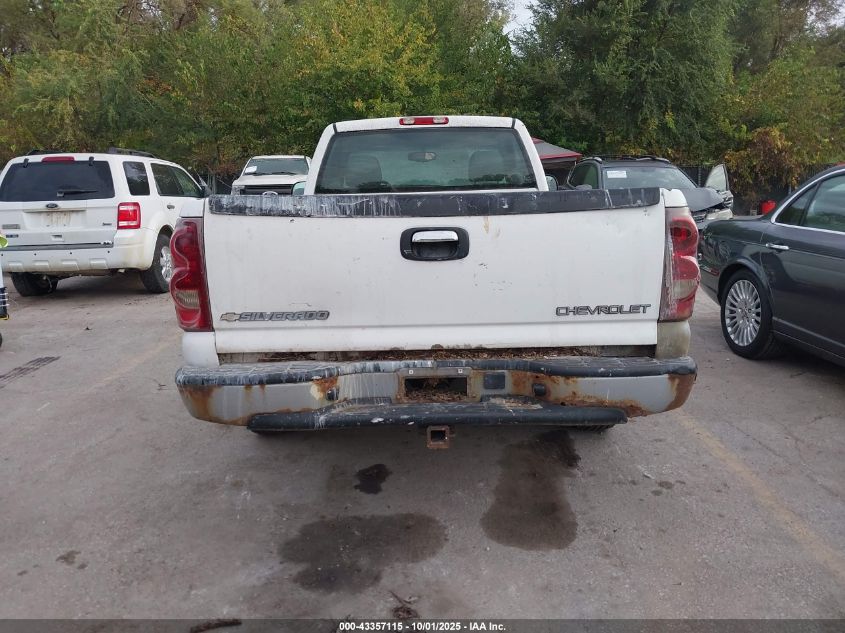 2003 Chevrolet Silverado 1500 Work Truck VIN: 1GCEC14X43Z336552 Lot: 43357115