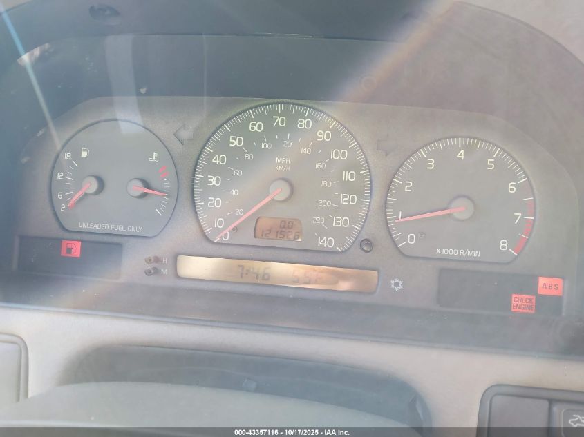 1998 Volvo S70 Gtas/Gtms VIN: YV1LS553XW1448654 Lot: 43357116