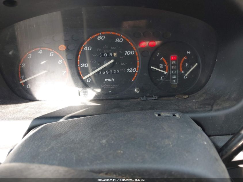 2000 Honda Cr-V Special Edition VIN: JHLRD1873YS022077 Lot: 43357141