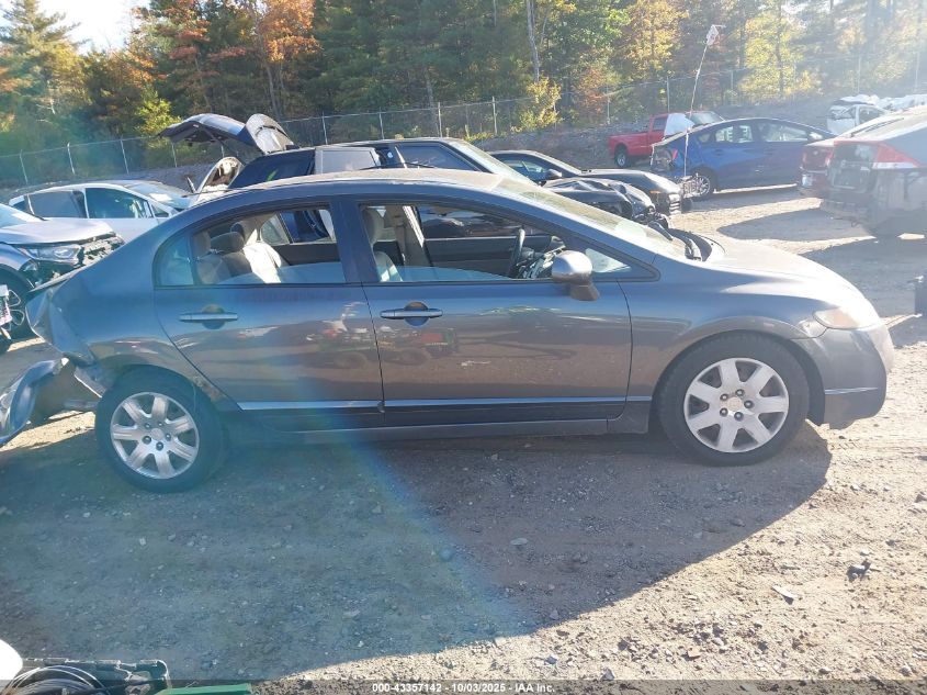 2010 Honda Civic Lx VIN: 2HGFA1F51AH318174 Lot: 43357142