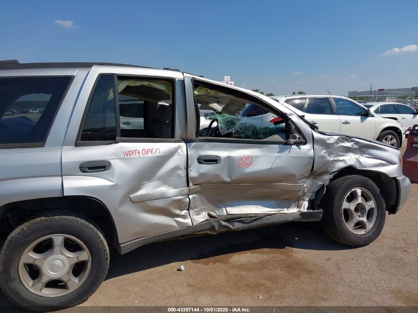 2008 Chevrolet Trailblazer Fleet VIN: 1GNDS13S582214004 Lot: 43357144