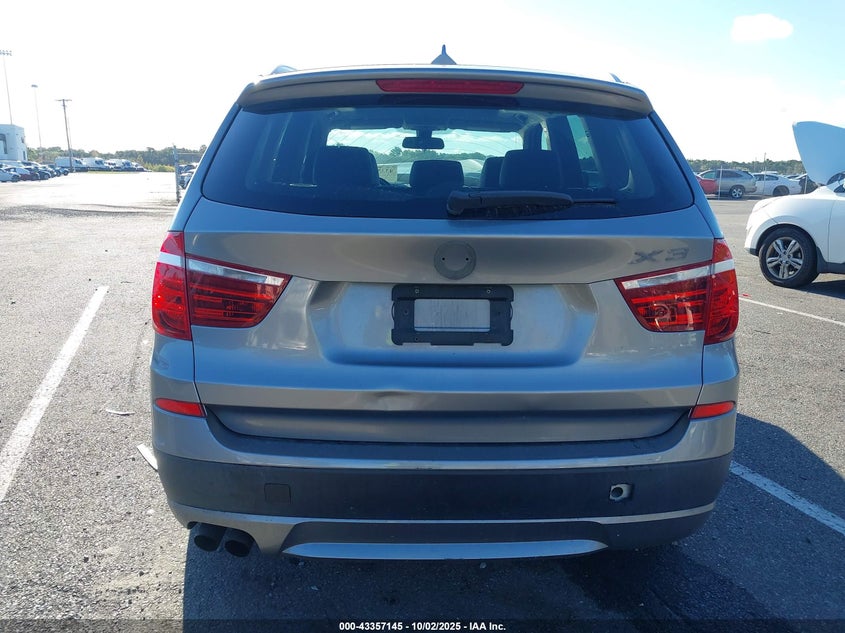 2014 BMW X3 XDRIVE28I - 5UXWX9C55E0D28122