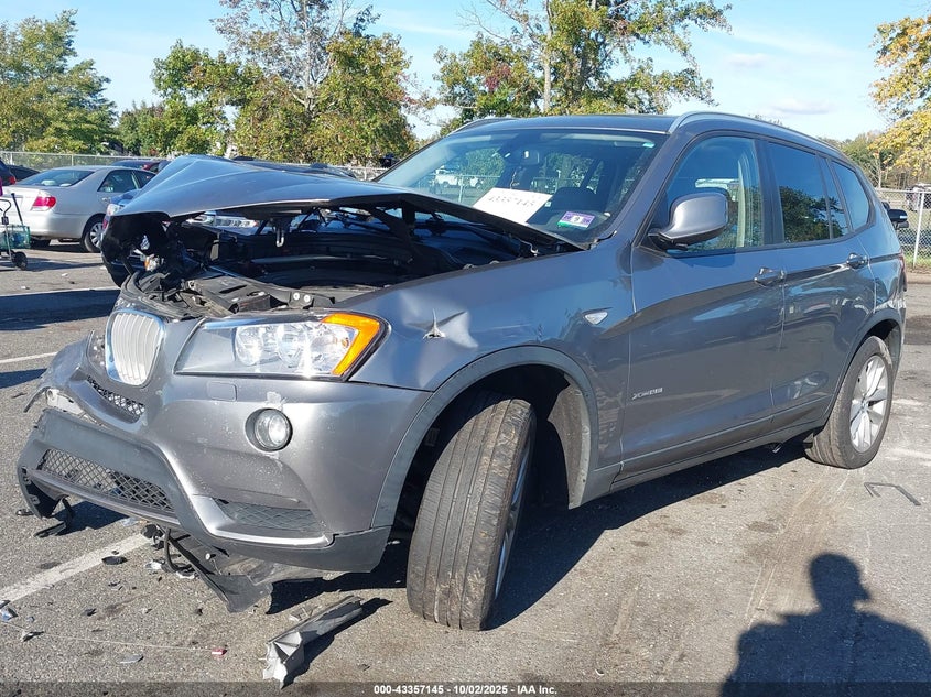2014 BMW X3 XDRIVE28I - 5UXWX9C55E0D28122