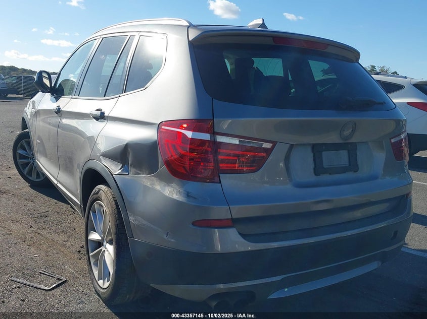 2014 BMW X3 XDRIVE28I - 5UXWX9C55E0D28122
