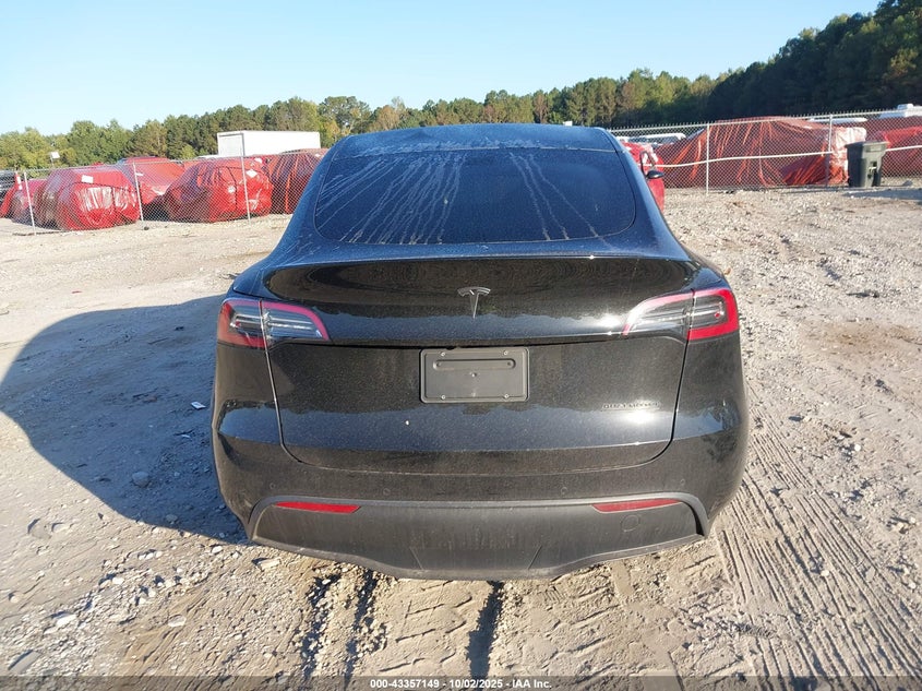 2021 Tesla Model Y Long Range Dual Motor All-Wheel Drive VIN: 5YJYGDEE6MF204643 Lot: 43357149