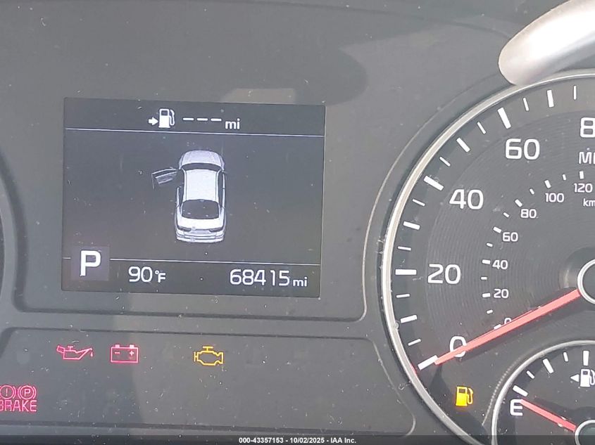 2020 Kia Optima Lx VIN: 5XXGT4L32LG399628 Lot: 43357153