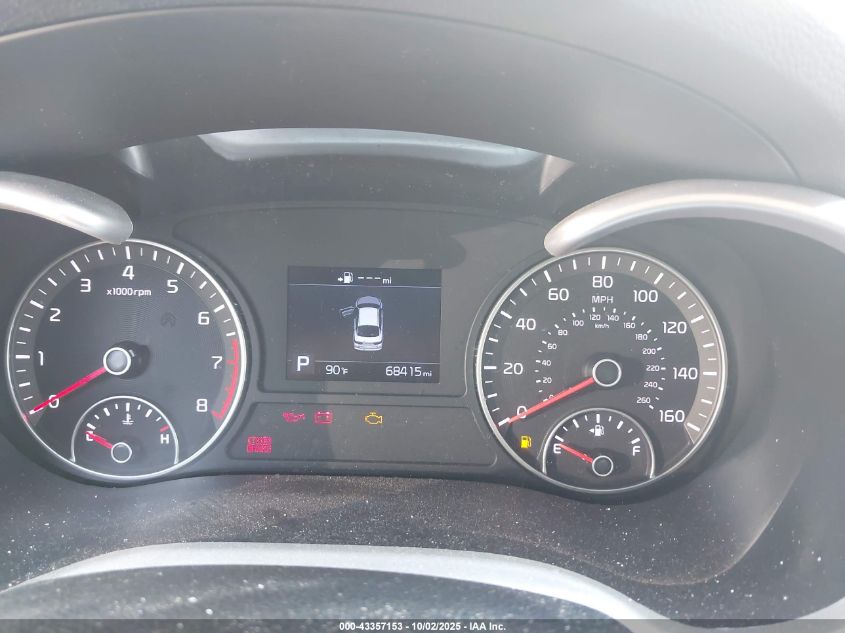 2020 Kia Optima Lx VIN: 5XXGT4L32LG399628 Lot: 43357153